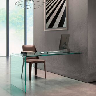 Rialto L wall mounted home office by Fiam 001