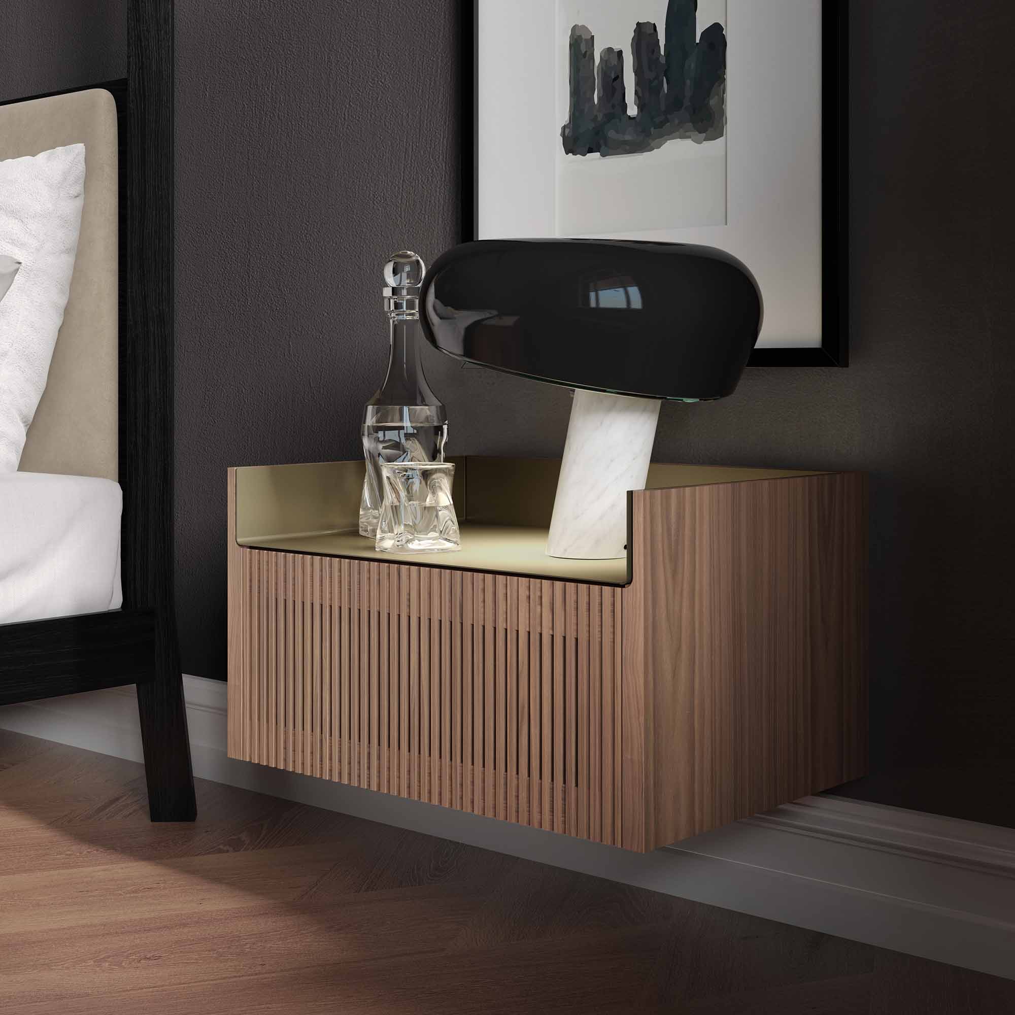 STOCKHOLMS Bedside Table by PUNT MOBLES 011