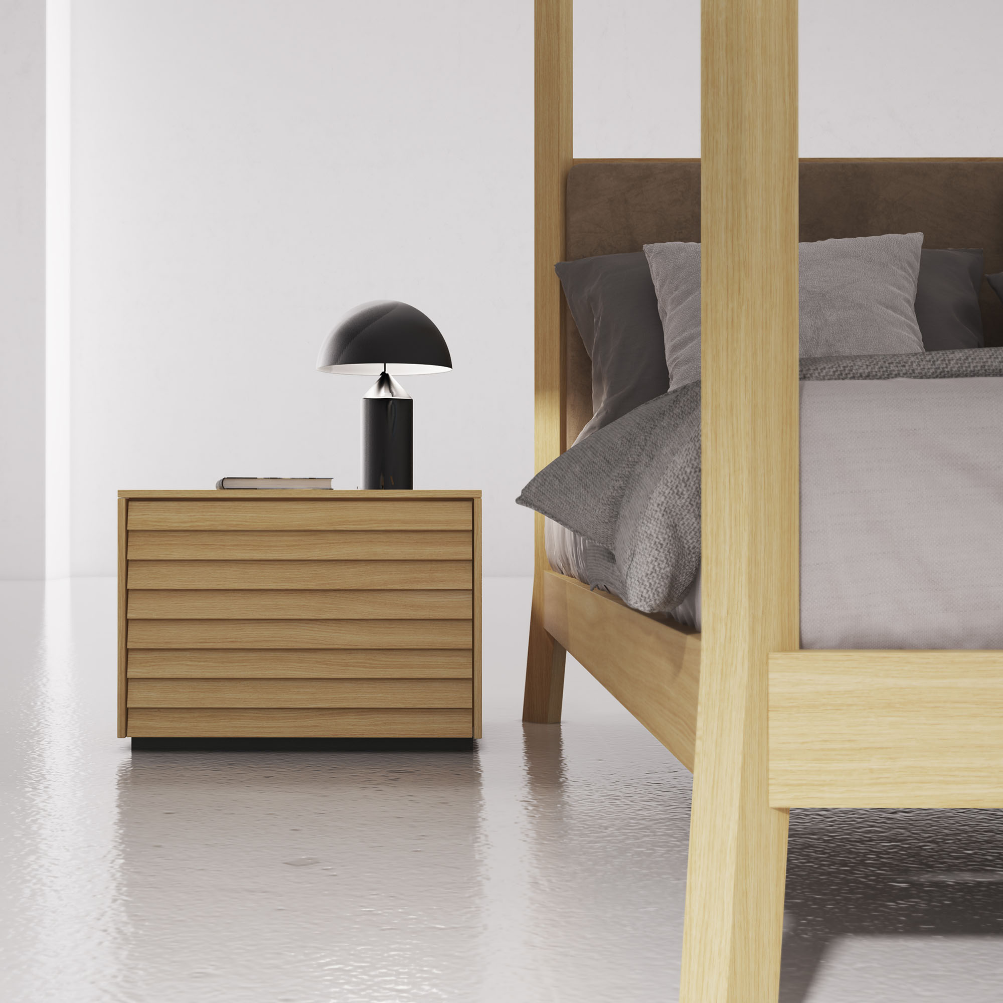 SUSSEX Bedside Table by PUNT MOBLES 017