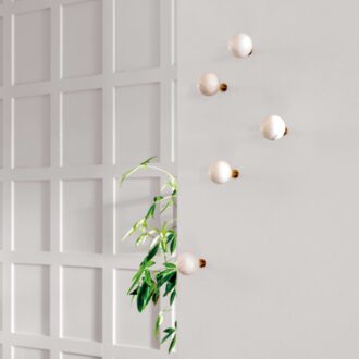 DOTS-STONE Wall hook by Schönbuch 009