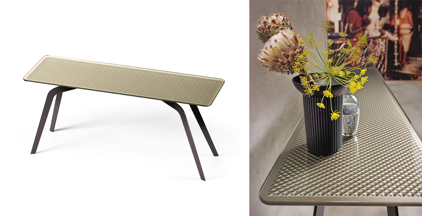 Lunar console by Fiam