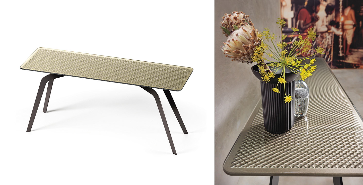 Lunar console by Fiam