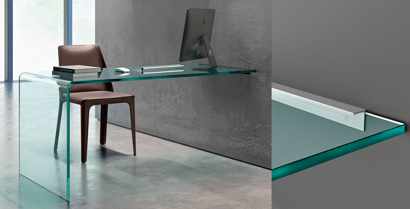 Rialto L wall mounted home office by Fiam