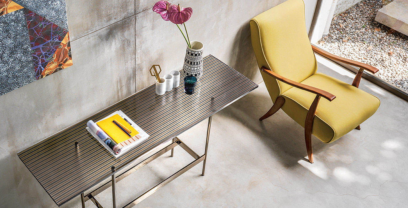 Waves console by Fiam