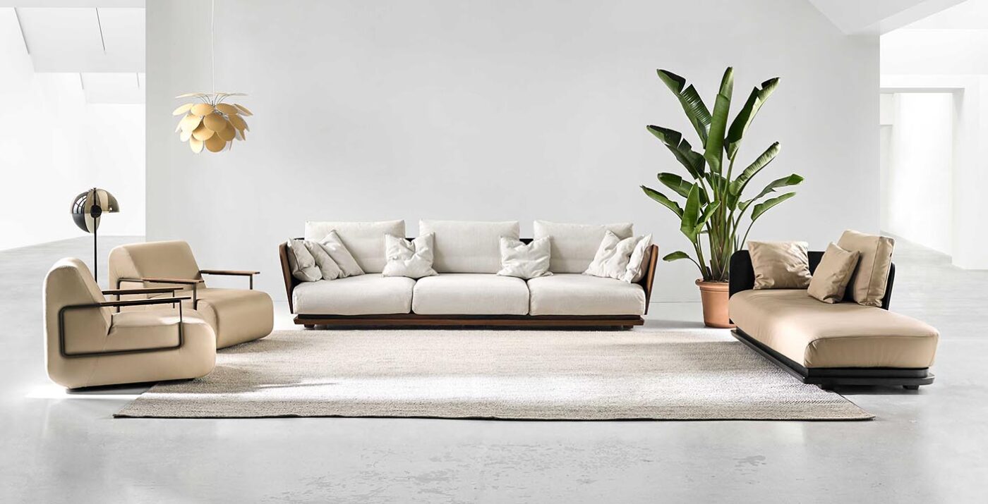 AMOR CORTESE Sofa by Punt Mobles
