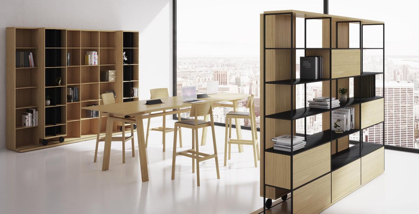 LITERATURA Bookcase by Punt Mobles