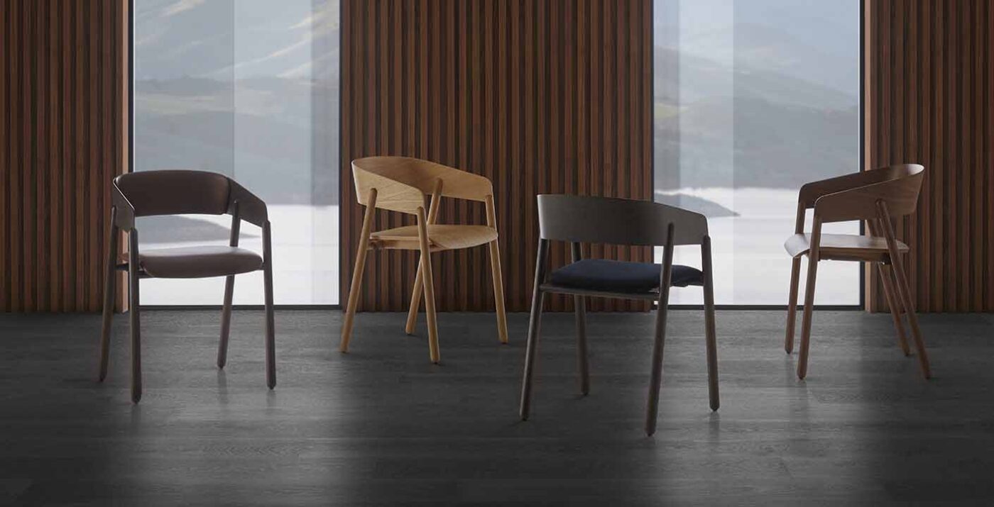 MAVA Chairs by Punt Mobles