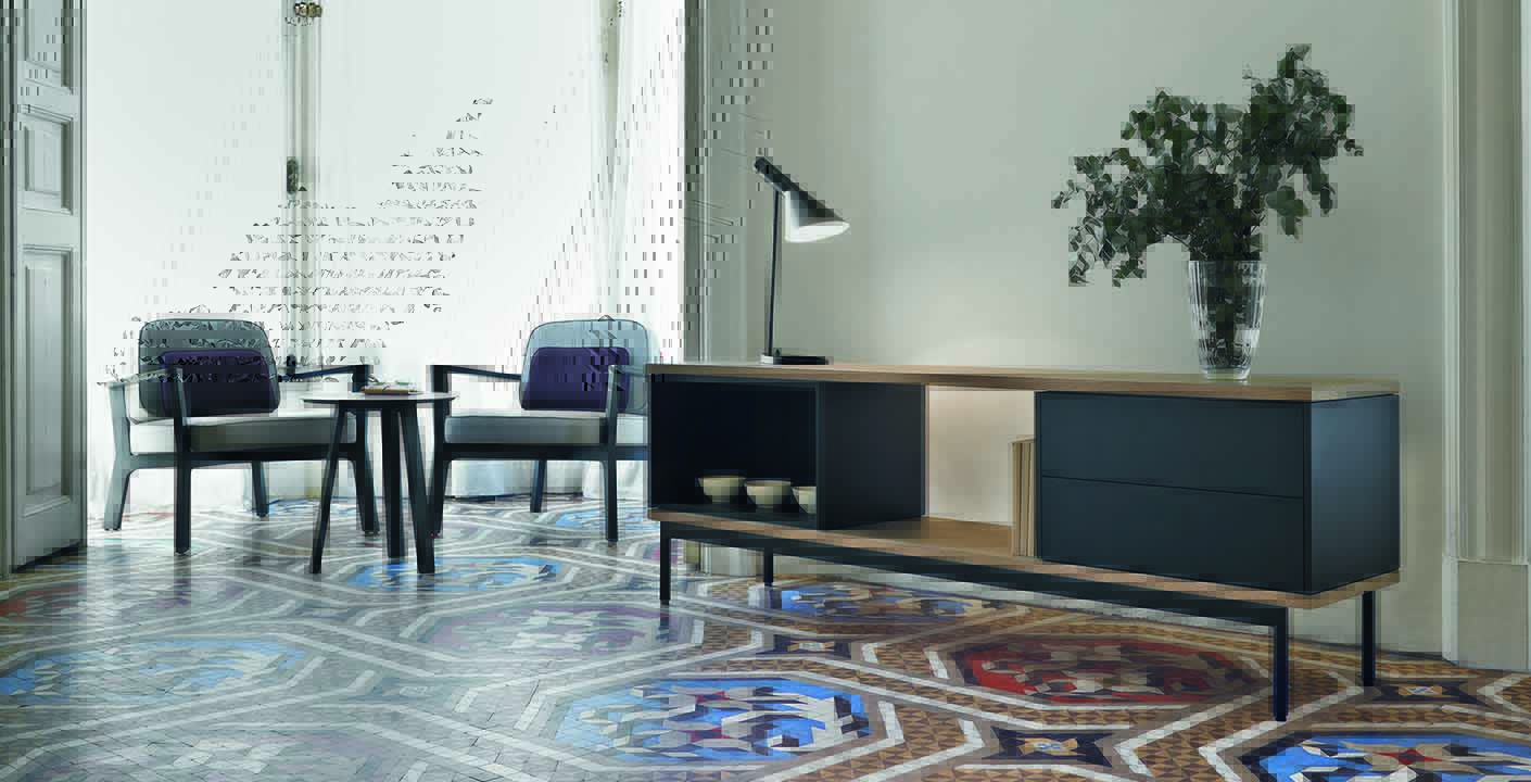 SLATS Sideboard by Punt Mobles