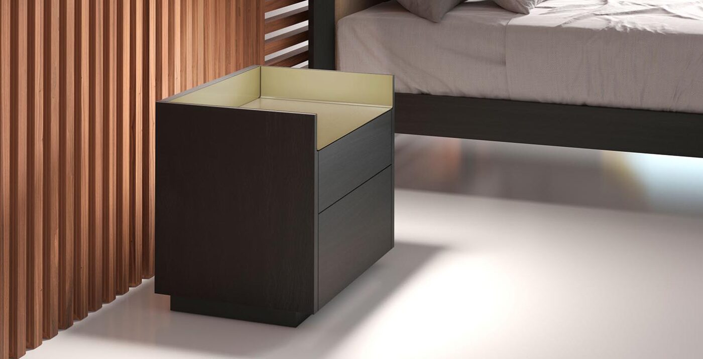 STOCKHOLM Bedside table by Punt Mobles