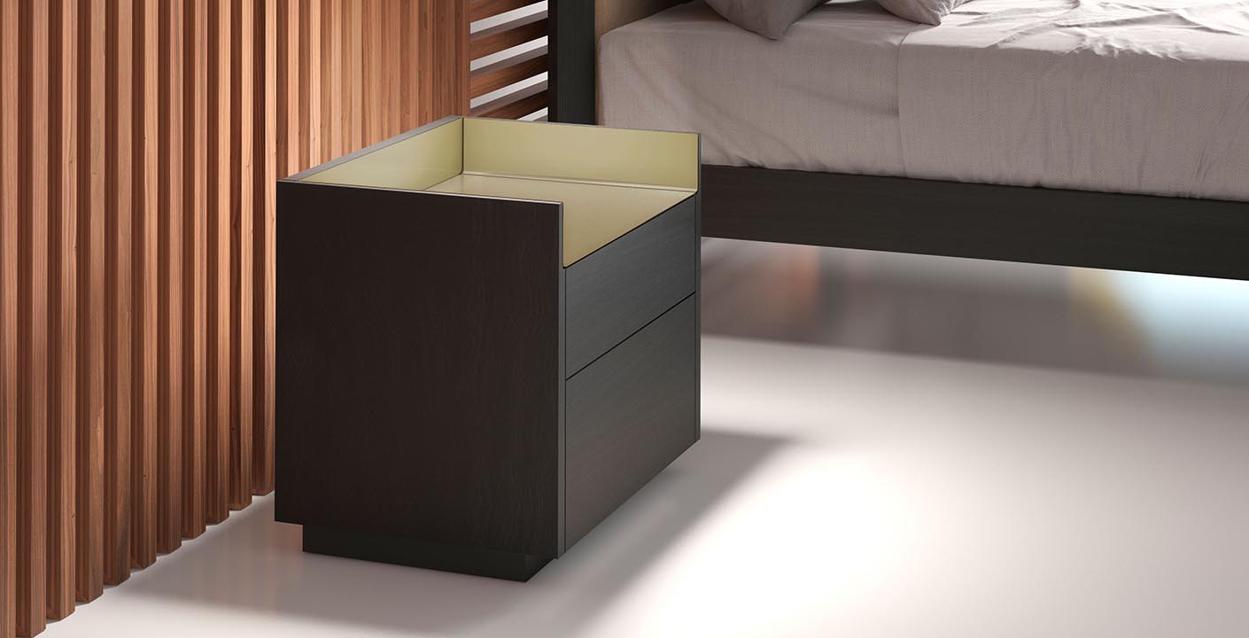 STOCKHOLM Bedside table by Punt Mobles