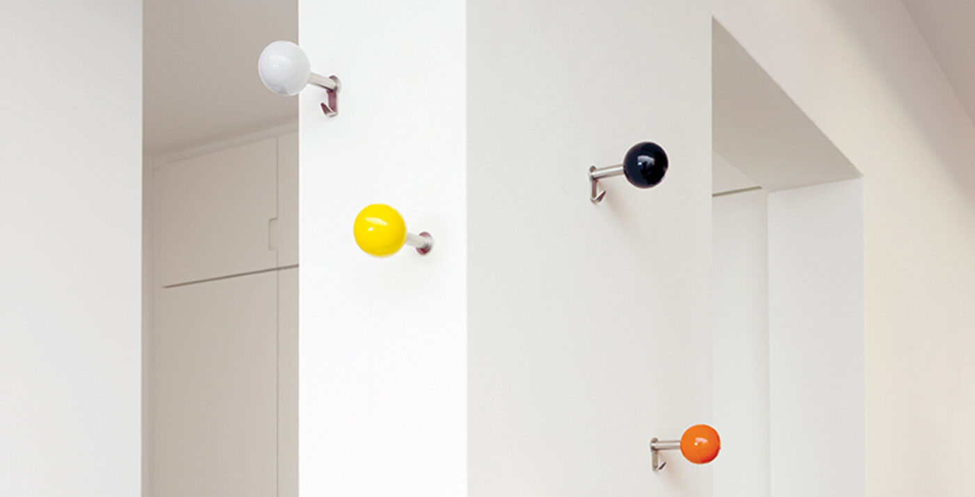 DOTS-STONE Wall hook by Schönbuch