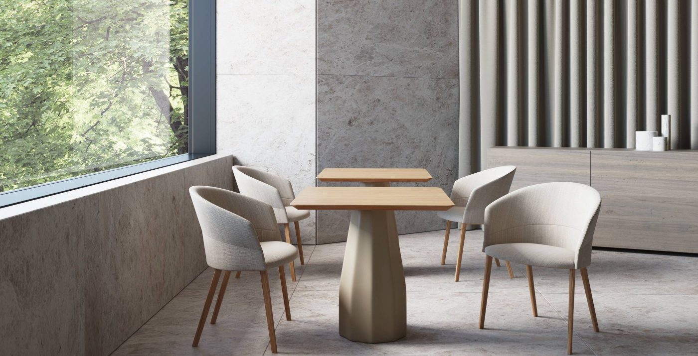 BURIN Table by Viccarbe